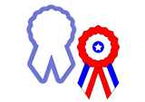 Award Ribbon Cookie Cutter