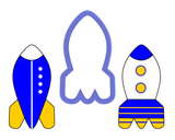 Rocket Cookie Cutter