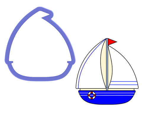 Sailboat Cookie Cutter