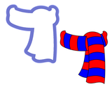 Scarf Cookie Cutter