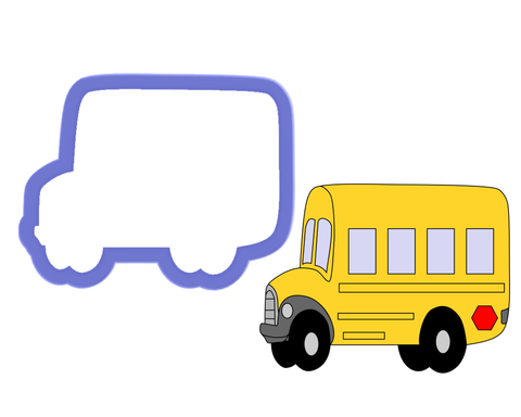 School Bus Cookie Cutter