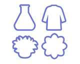 Science Cookie Cutter Set