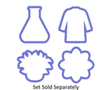 Lab Coat - Graduation Gown Cookie Cutter