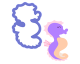 Sea Horse Cookie Cutter