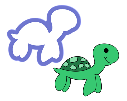 Sea Turtle #2 Cookie Cutter