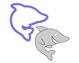 Shark #2 Cookie Cutter