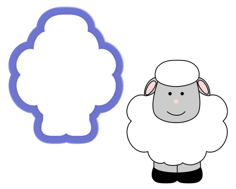 Sheep Cookie Cutter
