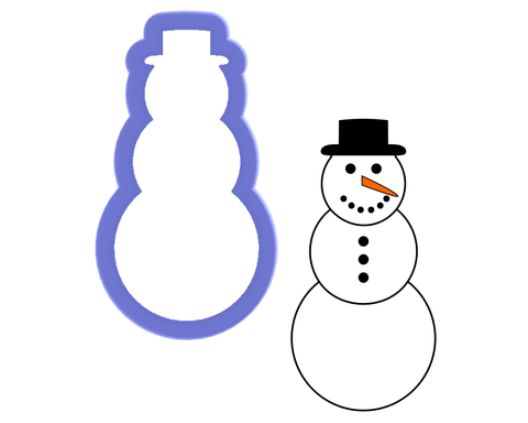 Snowman Cookie Cutter
