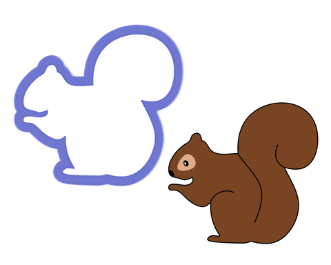 Squirrel Cookie Cutter