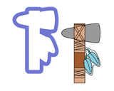 Tomahawk Cookie Cutter
