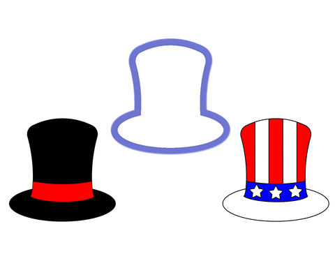 Top Hat Cookie Cutter