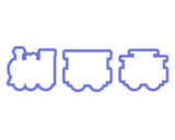 Train #2 Cookie Cutter Set