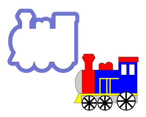 Train Engine Cookie Cutter