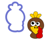 Turkey Face Cookie Cutter