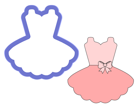 Tutu - Ballerina Tutu - Ballet Cookie Cutter