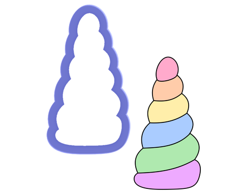 Unicorn Horn Cookie Cutter