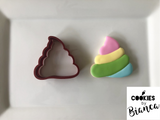 Unicorn Poop - Whipped Cream- Poop Cookie Cutter