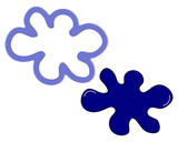 Water Splat - Paint Splat - Germ Cookie Cutter