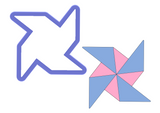 Pinwheel - Ninja Star Cookie Cutter