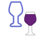 Wine Glass Cookie Cutter