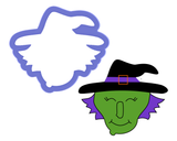 Witch Head Cookie Cutter