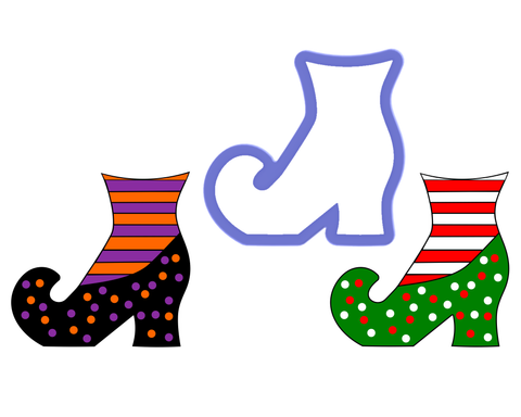 Witch Shoe - Elf Shoe Cookie Cutter