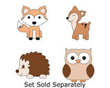 Woodland Fox - Raccoon Cookie Cutter