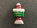 North Pole - Sign Cookie Cutter