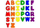 Chubby Uppercase Alphabet Cookie Cutter Set