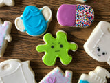 Water Splat #2 - Paint Splat - Germ Cookie Cutter