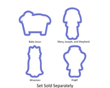 Mary - Joseph - Shepherd Cookie Cutter