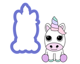 Baby Unicorn Cookie Cutter