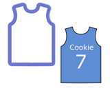 Basketball Jersey - Tank Top Cookie Cutter