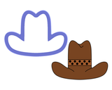 Cowboy Hat -Cowgirl Hat Cookie Cutter