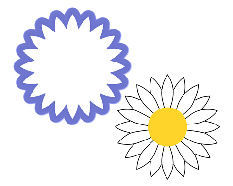 Daisy - Flower Cookie Cutter