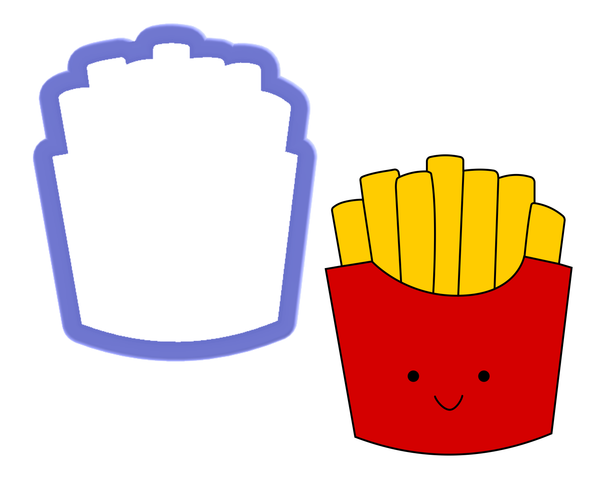 French Fries Cookie Cutter – The Cookie Cutter Club