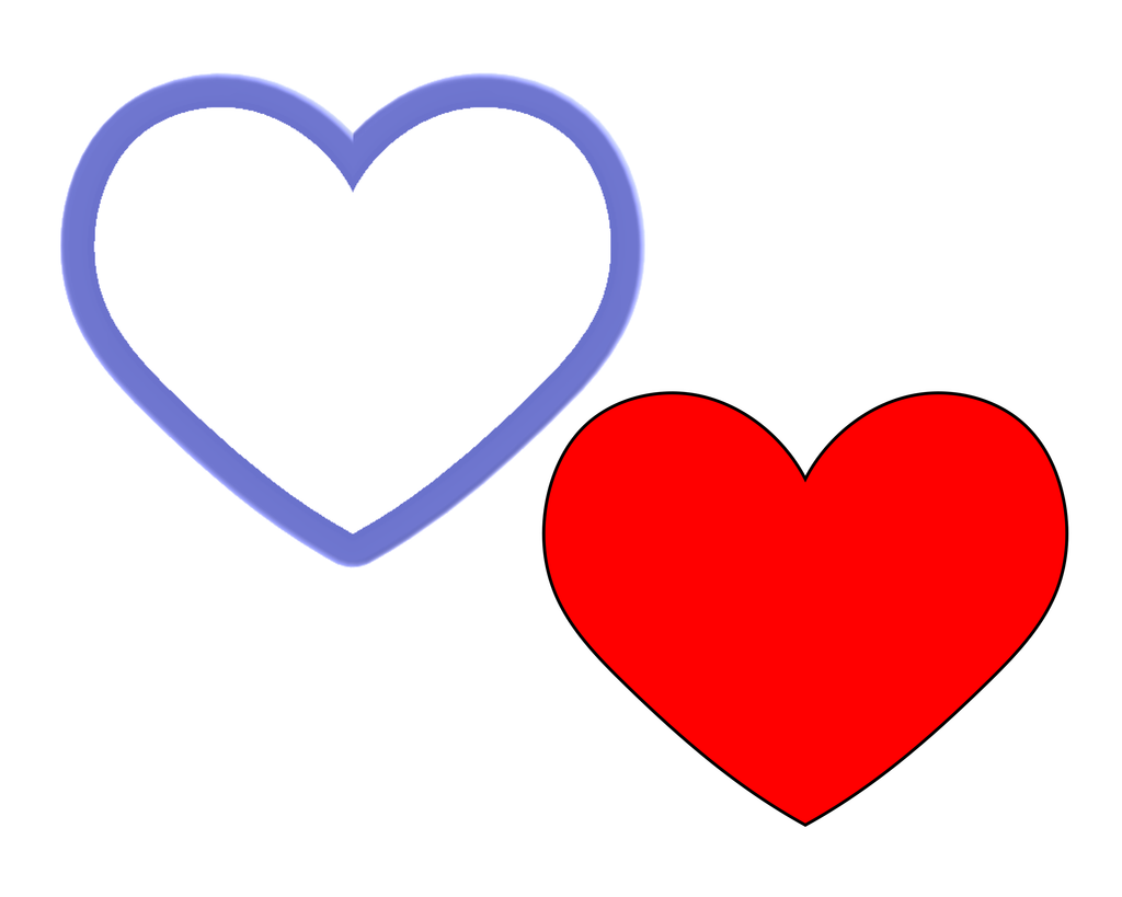 Heart shop cookie cutter