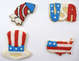 4th of July #1 Cookie Cutter Set