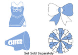 Cheerleader Uniform - Little Black Dress - Cookie Cutter