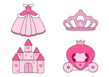 Princess Cookie Cutter Set
