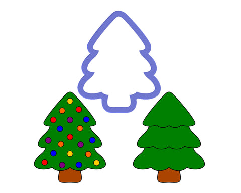Christmas Tree #2 - Pine Tree Cookie Cutter