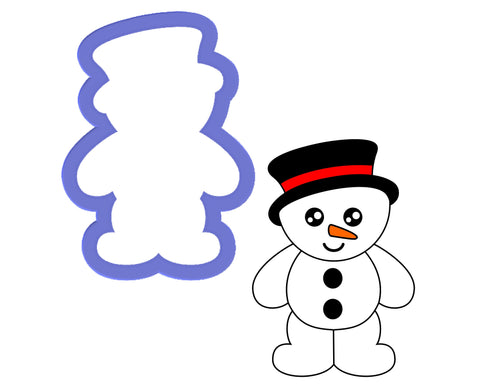 Snowman Person Cookie Cutter
