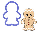 Chubby Gingerbread Man Cookie Cutter