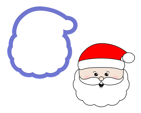 Santa Face #2 Cookie Cutter