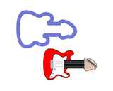 Electric Guitar Cookie Cutter