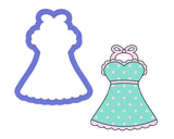 Apron - Lingerie - Night Gown - Party Dress Cookie Cutter