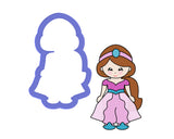 Princess #5 - Arabian Princess Cookie Cutter
