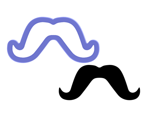 Moustache #3 Cookie Cutter