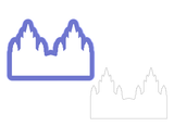 San Diego California Temple Cookie Cutter