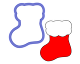 Stocking - Baby Sock Cookie Cutter